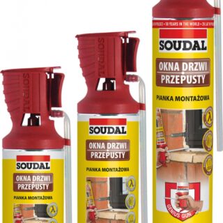 Pianka Montażowa Soudal Genius Gun 770ml
