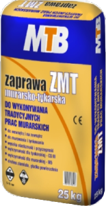 Zaprawa murarsko-tynkarska MTB 25kg
