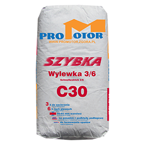 Wylewka betonowa szybka 3/6 Promotor