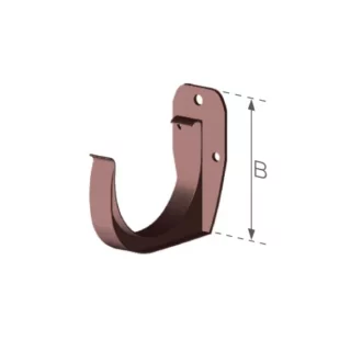 Uchwyt rynny 125 PVC Gamrat