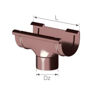 Lej Spustowy 125/110 PVC Gamrat