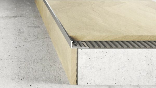 Listwa aluminiowa do kafelek 8,10 lub12mm 2,5m srebro - obrazek 5