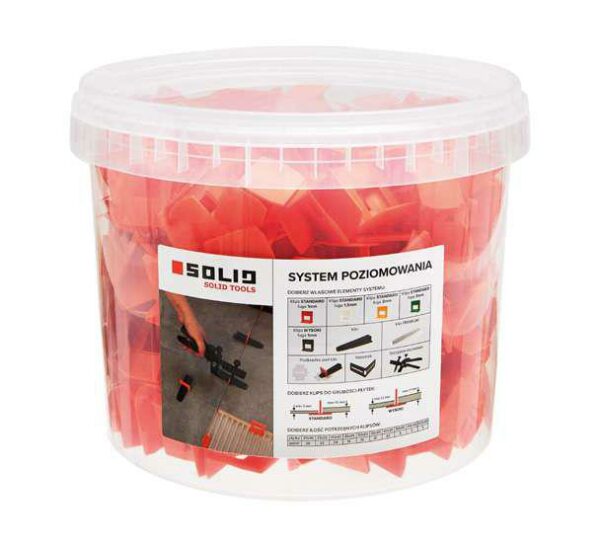 Solid klips 1-3mm 440szt